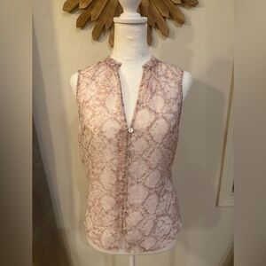 🐍 Anthropologie Pilcro Snake Print Blouse NWT - XS/Small